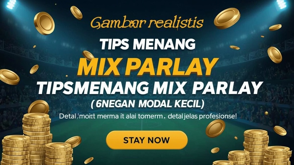 Tips Menang Mix Parlay dengan Modal Kecil